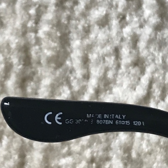 GUCCI Sunglasses, Black